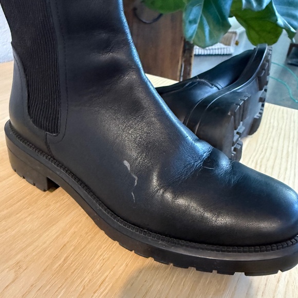Aquatalia Chelsea Boots 6.5M Black - Picture 3 of 5